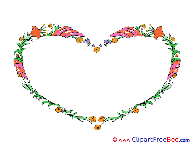 Heart Pics Frames free Cliparts