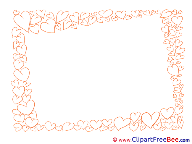 Hearts Clip Art download Frames