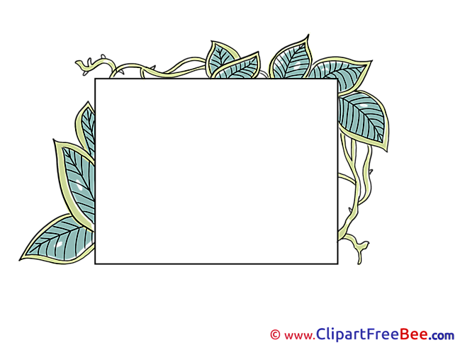 Leaves download Frames Illustrations