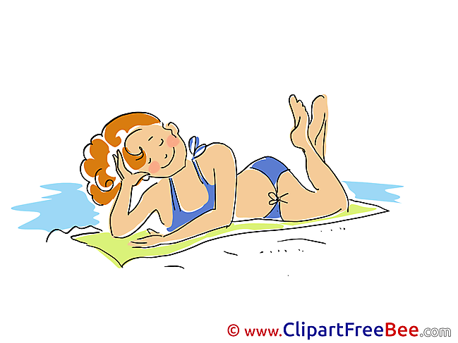 Vacation Sunbathe free Images download