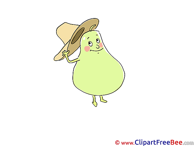 Hat Pear Pics download Illustration