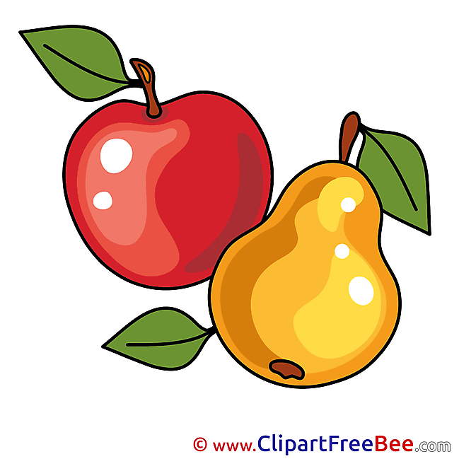 Leaves Apple Pear printable Images for download