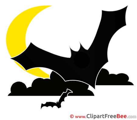 Clouds Night Moon Bats free Cliparts Halloween Clouds Night Moon Bats free Cliparts Halloween