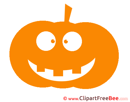 Positive Pumpkin Halloween Clip Art for free