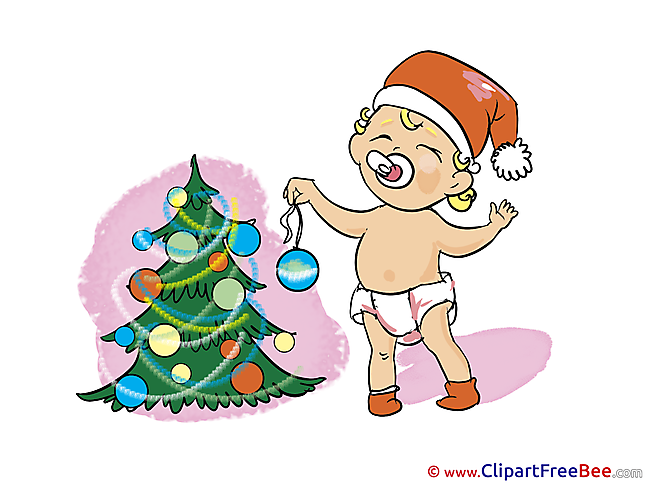 Baby Tree New Year download Illustration