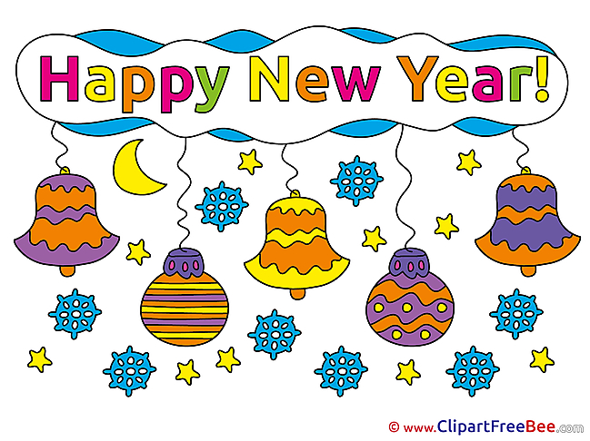 Bells Clipart New Year free Images