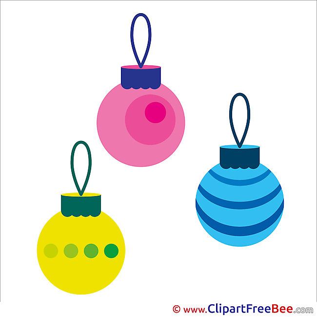 Clip Art Balls download New Year