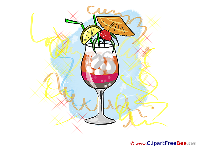 Cocktail Clipart New Year free Images