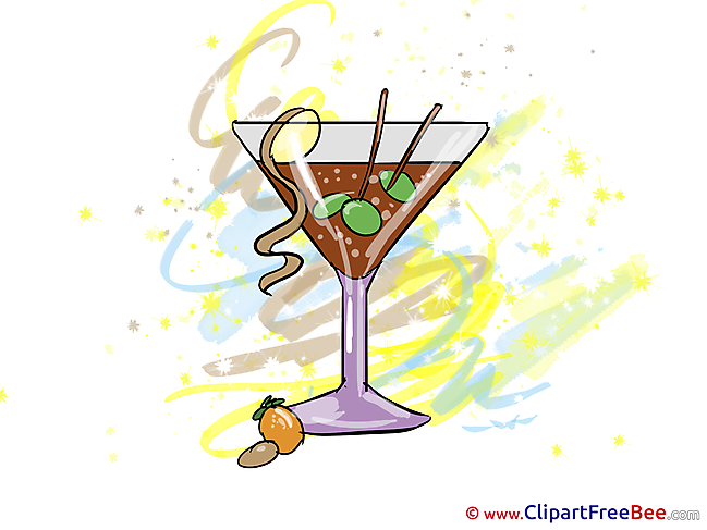 Cocktail download Clipart New Year Cliparts