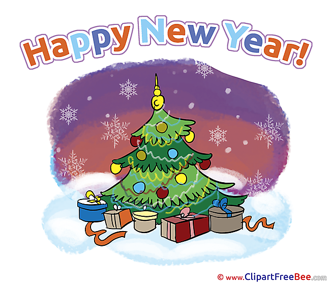 Eve Card New Year download Illustration