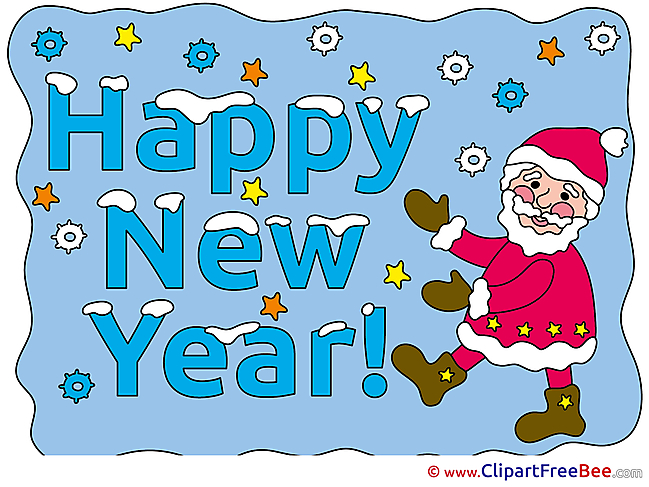 Free Santa Claus Cliparts New Year