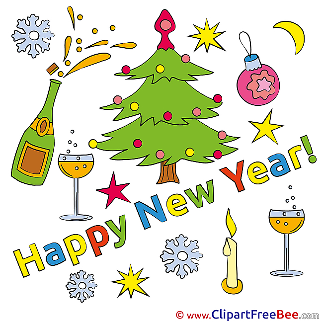 Free Tree Cliparts New Year