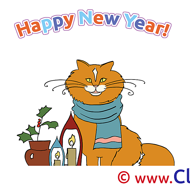 Plant Cat download Clipart New Year Cliparts