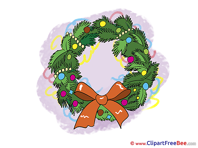 Wreath download Clipart New Year Cliparts