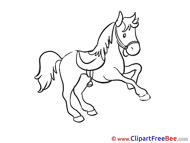 Clip Art download Horse