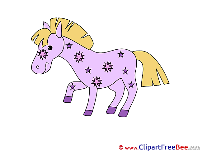 Pics Pink Horse free Cliparts