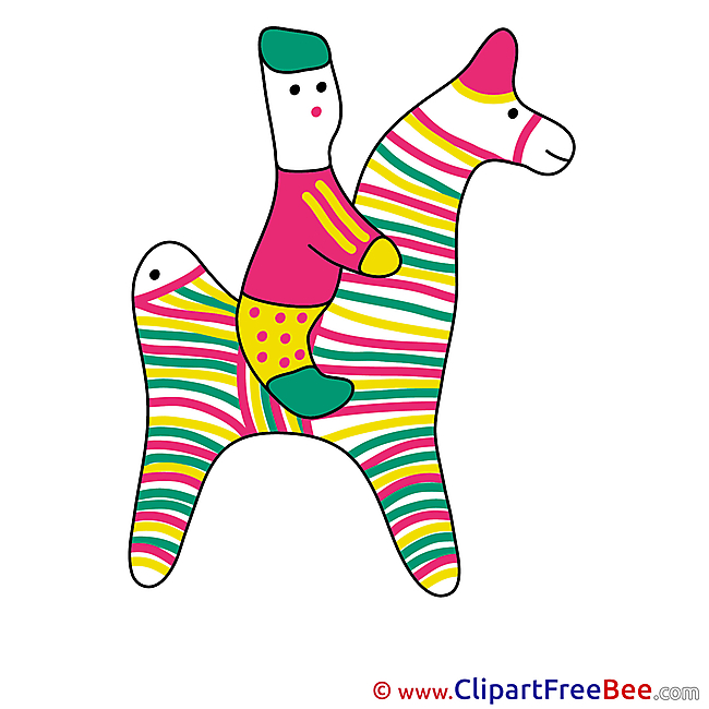 Soft Toy Clipart Horse Illustrations