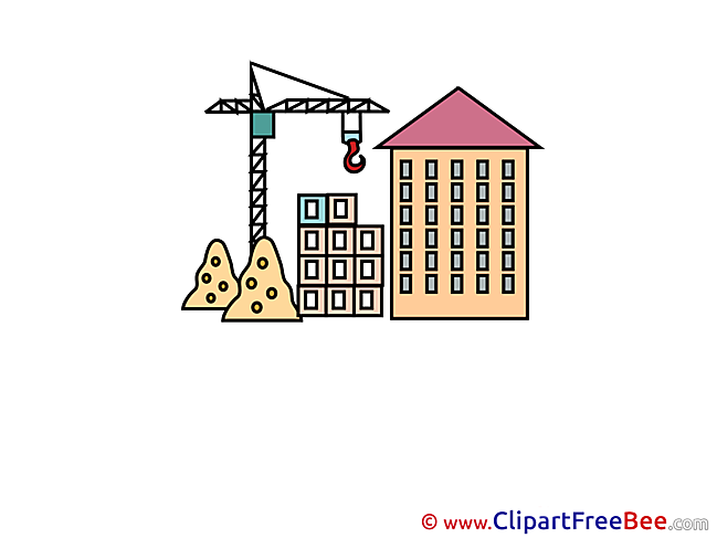 Building Crane free Cliparts for download