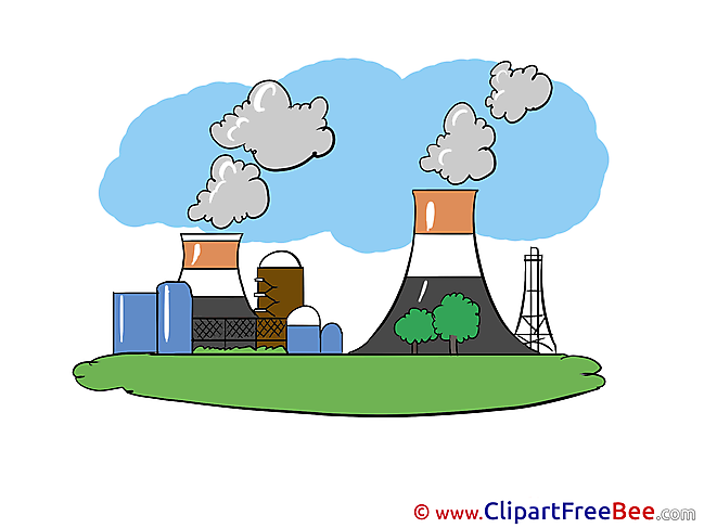 Nuclear Power Station free Cliparts for download