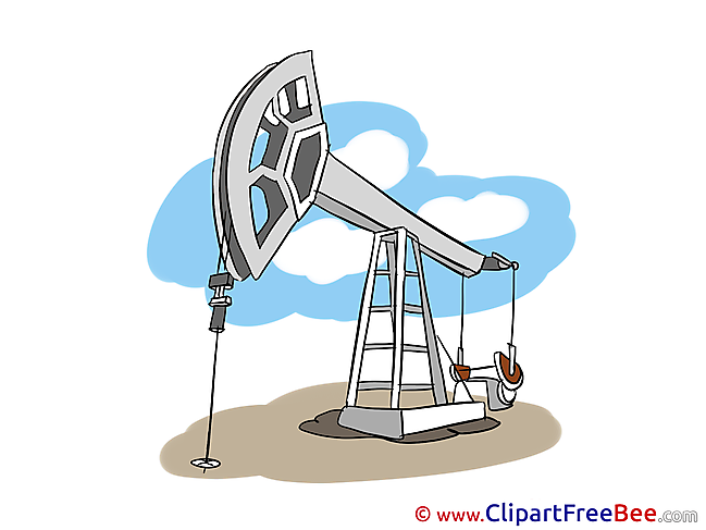 Oil Derrick printable Illustrations for free