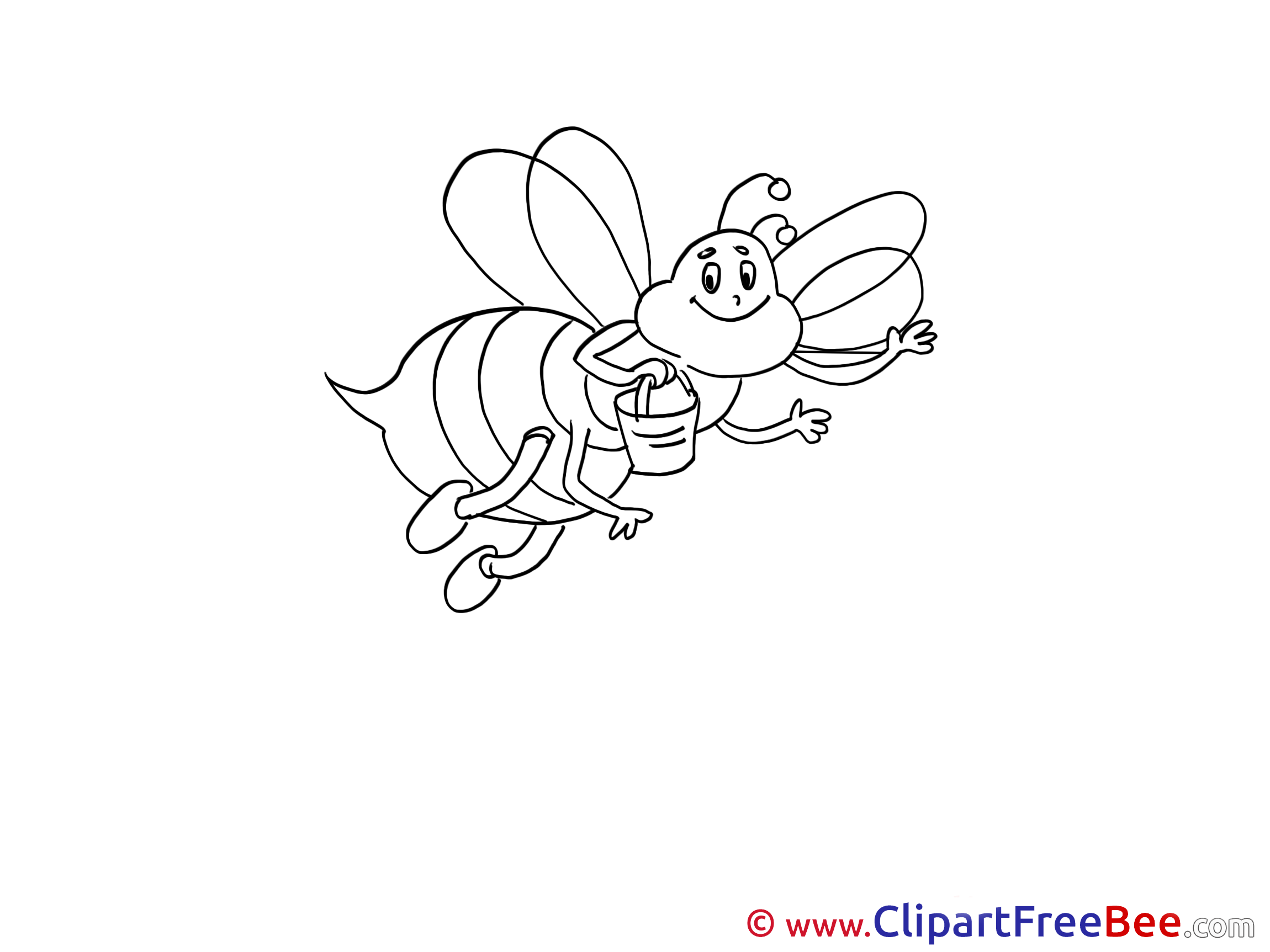 Bee Bucket Pics free Illustration