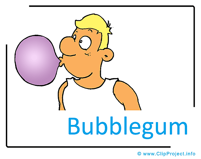 Bublegum Clipart Image free - Kindergarten Clipart Images for free