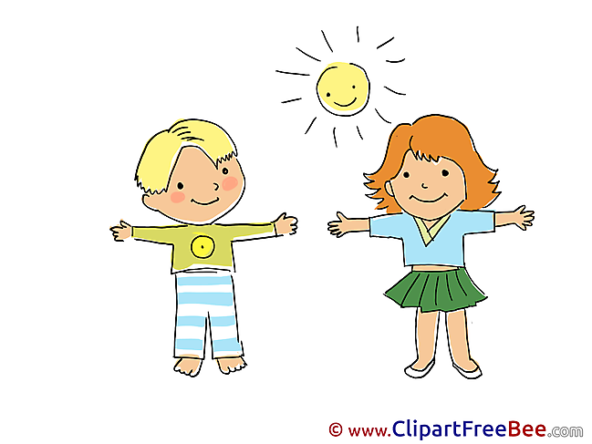 Children free Cliparts Kindergarten