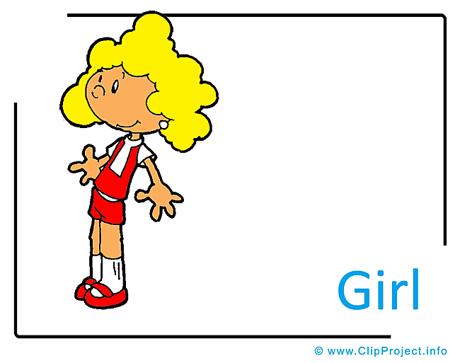 Girl Clipart Image free - Kindergarten Clipart Images for free