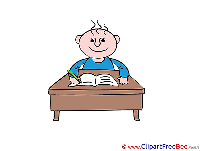 Lesson Boy Kindergarten Clip Art for free