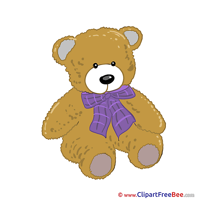 Teddy Bear download Kindergarten Illustrations