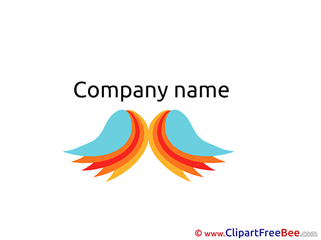 Angel Wings free Cliparts Logo