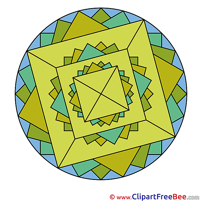 Indian Symbol free Cliparts Mandala