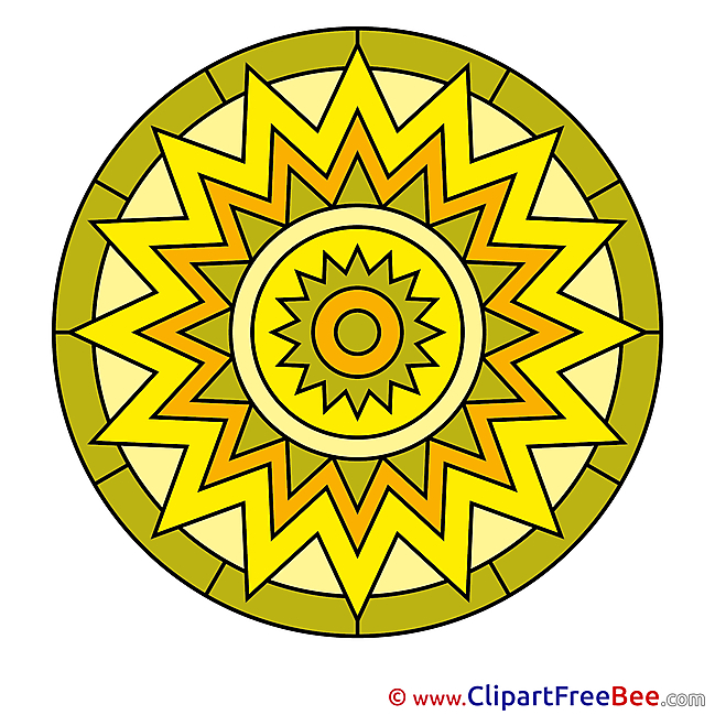 Symbol free Illustration Mandala