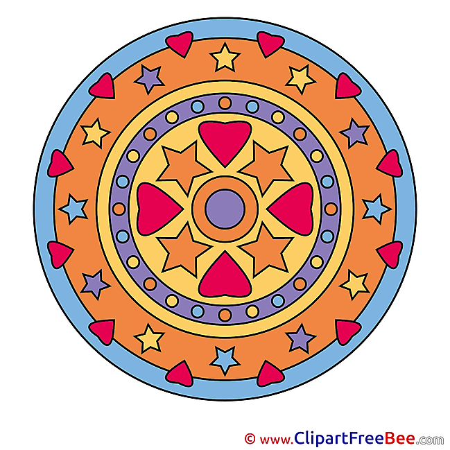 Universe free Illustration Mandala