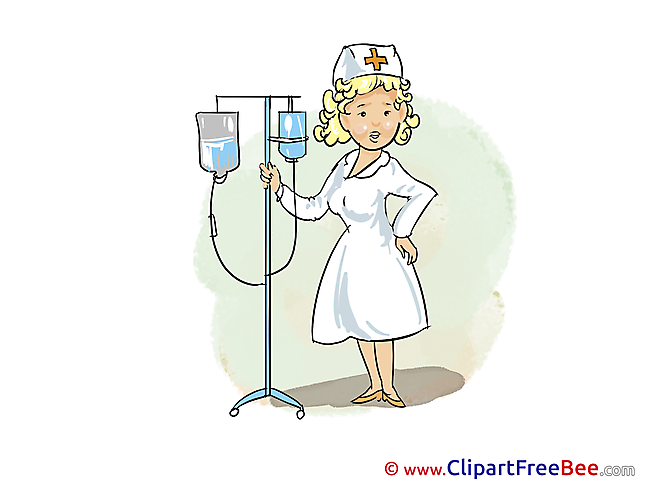 Drop Counter Nurse Clipart free Illustrations