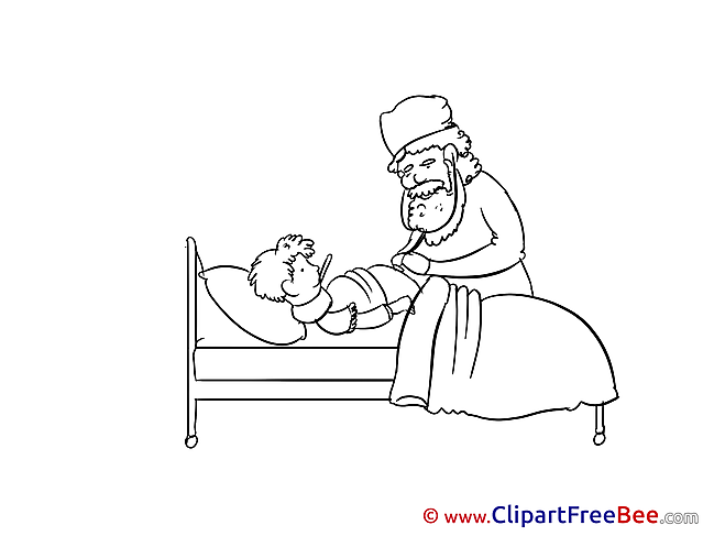 Hospital Ward Clip Art download for free