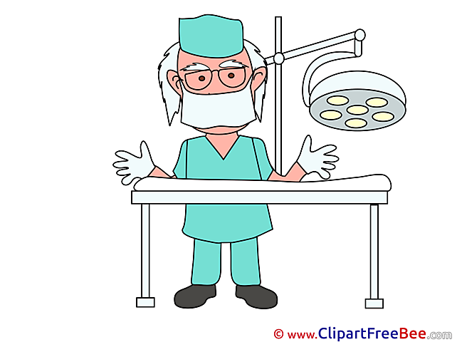 Surgeon Medicine Clipart free Illustrations