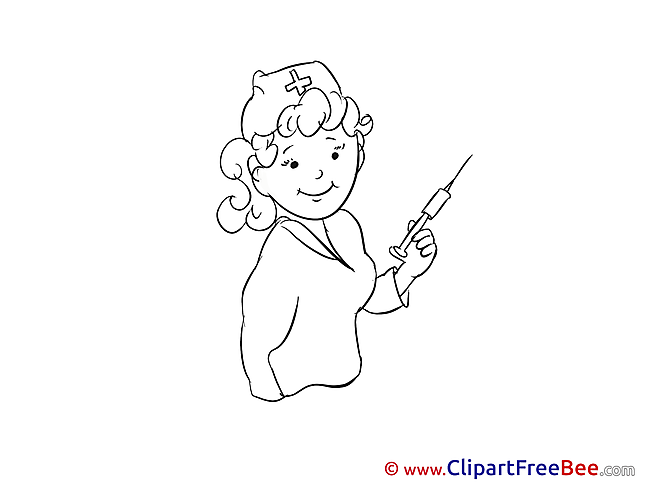 Syringe Nurse Pics download Illustration