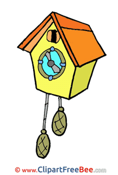 Cuckoo-clock free printable Cliparts and Images