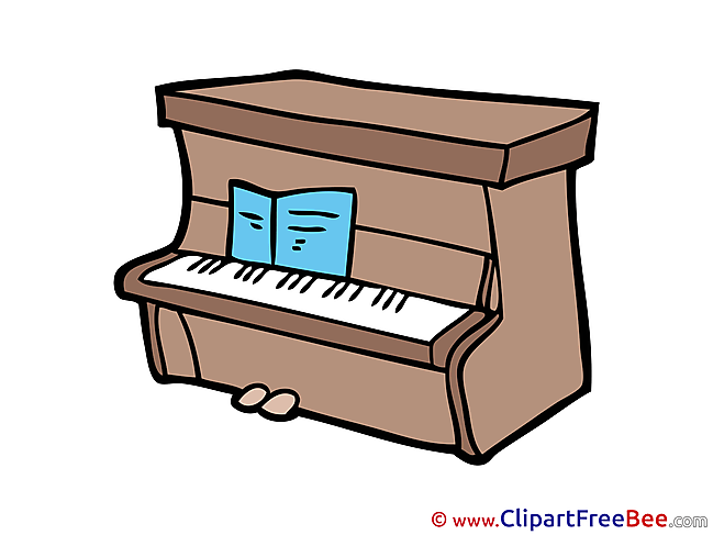 Piano Pics printable Cliparts