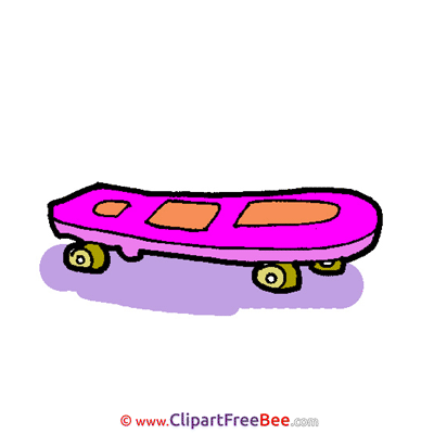 Skateboard Pics printable Cliparts