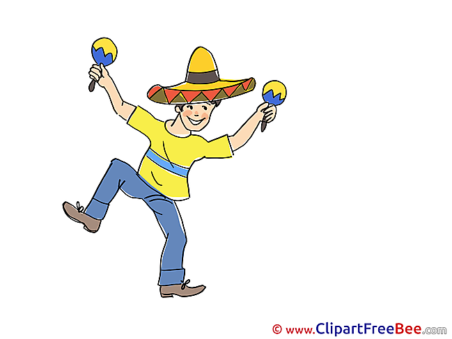 Mexican Man Clipart Party free Images