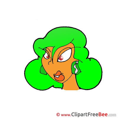 Green Hair Clipart free Image download Green Hair Clipart free Image download