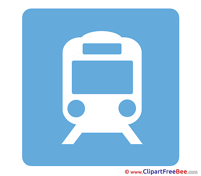 Train Pics Pictogrammes Illustration