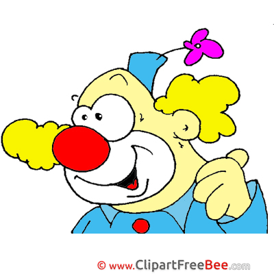 Clown Clip Art download for free