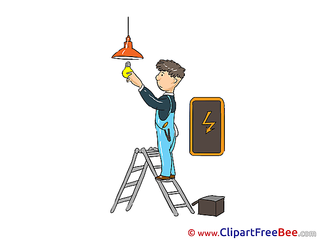 Electrician Clipart free Illustrations