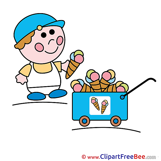 Iceman Ice Cream free Cliparts for download