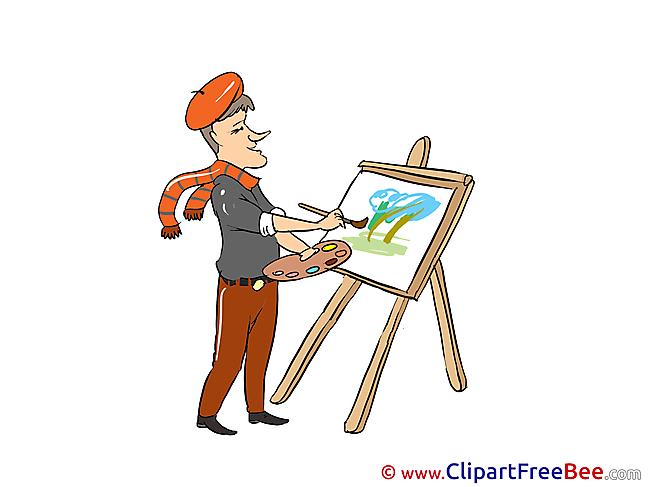 Painter free printable Cliparts and Images