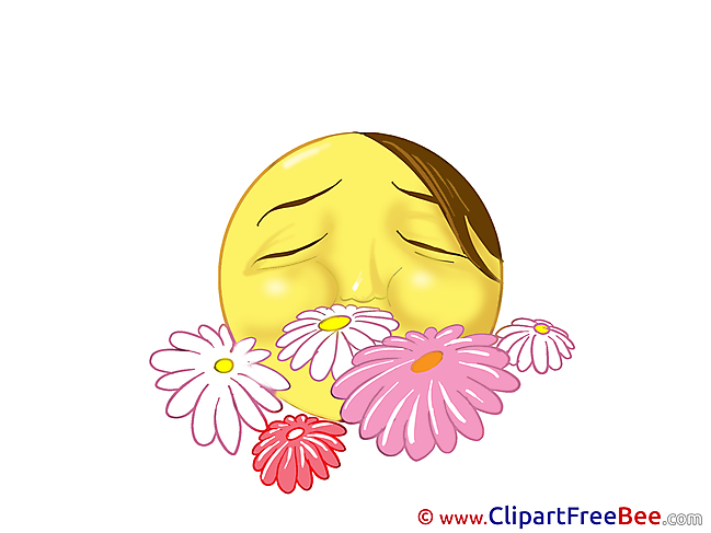 Flowers Smiles Illustrations for free