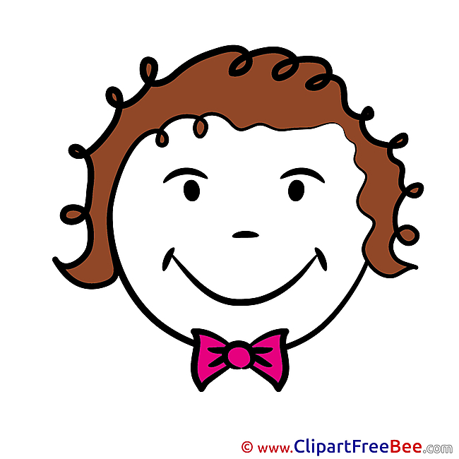 Gleeful free Illustration Smiles